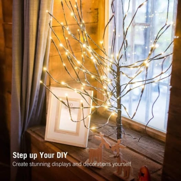 33-foot warm white string lights with remote control - Picture 6 of 8